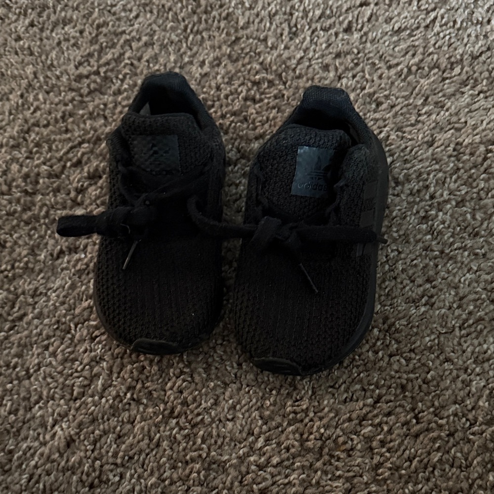 adidas Kids Black Sneakers